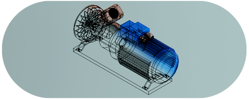 Objekt in CAD Darstellung Objekt in CAD Darstellung